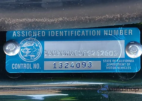 2015 Chevrolet Silverado 1500 1Lt из США, поврежденный, VIN 3GCPCREC9FG262603